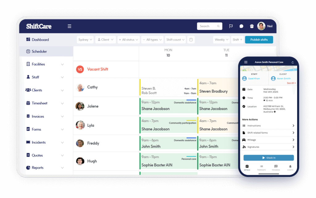 Care Management Software for Aged Care & NDIS Providers